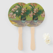 ビンセント・ヴァン・ゴッホ・オレアンダー絵を描フラワーズ ハンドファン (正面&裏面)