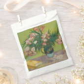 ビンセント・ヴァン・ゴッホ・オレアンダー絵を描フラワーズ フェイバーバッグ (クリップ留めされた状態)