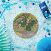 ビンセント・ヴァン・ゴッホ・オレアンダー絵を描フラワーズ ペーパープレート (パーティー)