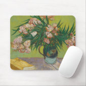 ビンセント・ヴァン・ゴッホ・オレアンダー絵を描フラワーズ マウスパッド (マウス)