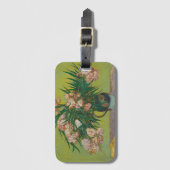 ビンセント・ヴァン・ゴッホ・オレアンダー絵を描フラワーズ ラゲッジタグ (正面縦)