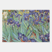 ビンセント・ヴァン・ゴッホ・オレアンダー絵を描フラワーズ ラッピングペーパーシート (正面3)