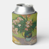 ビンセント・ヴァン・ゴッホ・オレアンダー絵を描フラワーズ 缶クーラー (缶正面)