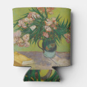 ビンセント・ヴァン・ゴッホ・オレアンダー絵を描フラワーズ 缶クーラー (裏面)