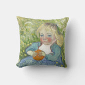 ビンセント・ヴァン・ゴッホ・オレンジの子 クッション (正面)