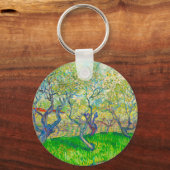 ビンセント・ヴァン・ゴッホ・オーチャード・イン・ブロッサム キーホルダー (正面)