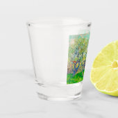 ビンセント・ヴァン・ゴッホ・オーチャード・イン・ブロッサム ショットグラス (左)