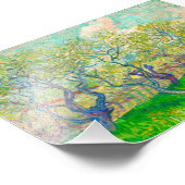 ビンセント・ヴァン・ゴッホ・オーチャード・イン・ブロッサム フォトプリント            (角)