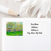 ビンセント・ヴァン・ゴッホ・オーチャード・イン・ブロッサム ラベル (インサイチュ)