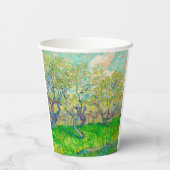 ビンセント・ヴァン・ゴッホ・オーチャード・イン・ブロッサム 紙コップ (裏面)