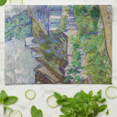 ビンセント・ヴァン・ゴッホ – オーヴェースの家 キッチンタオル (折り畳み)