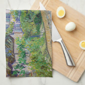 ビンセント・ヴァン・ゴッホ – オーヴェースの家 キッチンタオル (四つ折り)