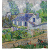 ビンセント・ヴァン・ゴッホ – オーヴェースの家 シャワーカーテン (正面)