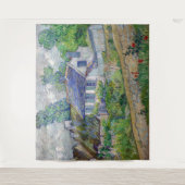 ビンセント・ヴァン・ゴッホ – オーヴェースの家 タペストリー (正面)