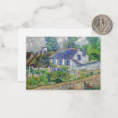 ビンセント・ヴァン・ゴッホ – オーヴェースの家 ノートカード (正面/裏面インサイチュ)