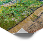 ビンセント・ヴァン・ゴッホ – オーヴェースの家 ポスター (角)