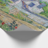 ビンセント・ヴァン・ゴッホ – オーヴェースの家 ラッピングペーパー (角)