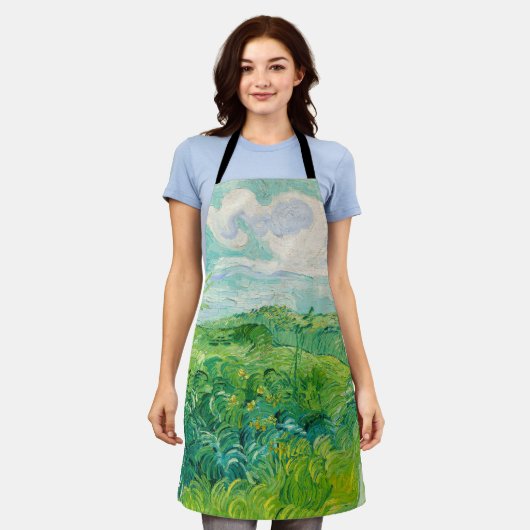 ビンセント・ヴァン・ゴッホ – オーヴェース州グリーンウィートフィールド エプロン (着用した状態)