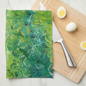 ビンセント・ヴァン・ゴッホ – オーヴェース州グリーンウィートフィールド キッチンタオル (四つ折り)