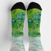 ビンセント・ヴァン・ゴッホ – オーヴェース州グリーンウィートフィールド ソックス (上部)