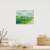 ビンセント・ヴァン・ゴッホ – オーヴェース州グリーンウィートフィールド ポスター (キッチン)