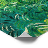 ビンセント・ヴァン・ゴッホ – オーヴェース州グリーンウィートフィールド ポスター (角)