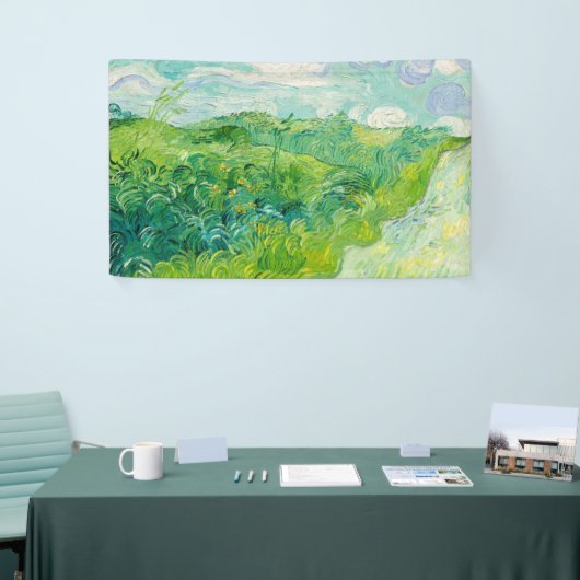 ビンセント・ヴァン・ゴッホ – オーヴェース州グリーンウィートフィールド 横断幕 (トレードショー)