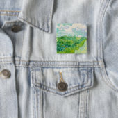 ビンセント・ヴァン・ゴッホ – オーヴェース州グリーンウィートフィールド 缶バッジ (インサイチュ)