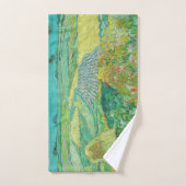 ビンセント・ヴァン・ゴッホ – オーヴェール近郊の小麦畑 バスタオルセット (ハンドタオル)