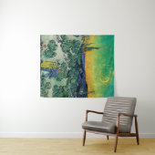 ビンセント・ヴァン・ゴッホ – カップルと月の風景 タペストリー (インサイチュ(横))