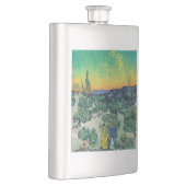 ビンセント・ヴァン・ゴッホ – カップルと月の風景 フラスク (右)
