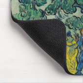 ビンセント・ヴァン・ゴッホ – カップルと月の風景 マウスパッド (コーナー)