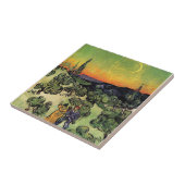 ビンセント・ヴァン・ゴッホ – カップルファインアートの風景 タイル (側面)