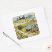 ビンセント・ヴァン・ゴッホ – ガーデン・アレス スクエアシール (封筒)