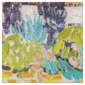 ビンセント・ヴァン・ゴッホ – ガーデン・アレス ファブリック (クローズアップ)