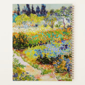 ビンセント・ヴァン・ゴッホ – ガーデン・アレス プランナー手帳 (裏面)