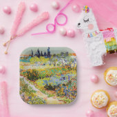 ビンセント・ヴァン・ゴッホ – ガーデン・アレス ペーパープレート (パーティー)