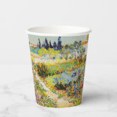 ビンセント・ヴァン・ゴッホ – ガーデン・アレス 紙コップ (裏面)