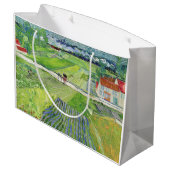 ビンセント・ヴァン・ゴッホ – キャリッジ&トレイン付き風景 ラージペーパーバッグ (裏面アングル)