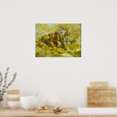 ビンセント・ヴァン・ゴッホ・キンセス、レモン、梨、ブドウ ポスター (キッチン)