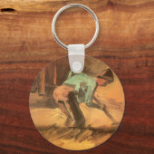 ビンセント・ヴァン・ゴッホ キーホルダー (正面)