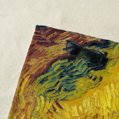 ビンセント・ヴァン・ゴッホ – クロースとウィートフィールド ビーチタオル (インサイチュ)