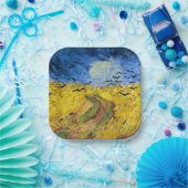 ビンセント・ヴァン・ゴッホ – クロースとウィートフィールド ペーパープレート (パーティー)