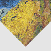 ビンセント・ヴァン・ゴッホ – クロースとウィートフィールド 薄葉紙 (詳細)