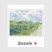 ビンセント・ヴァン・ゴッホ・グリーン小麦畑 シール (シート)