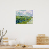 ビンセント・ヴァン・ゴッホ・グリーン小麦畑 ポスター (キッチン)