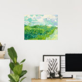 ビンセント・ヴァン・ゴッホ・グリーン・ホイートフィールドのポスター ポスター (ホームオフィス)