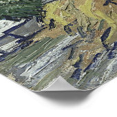 ビンセント・ヴァン・ゴッホ・コルデビルの茅葺きコテージ ポスター (角)