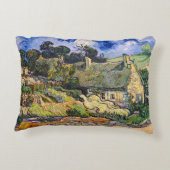 ビンセント・ヴァン・ゴッホ – コルデビルの草葺きコテージ アクセントクッション (裏面)