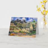 ビンセント・ヴァン・ゴッホ – コルデビルの草葺きコテージ カード (黄色い花)